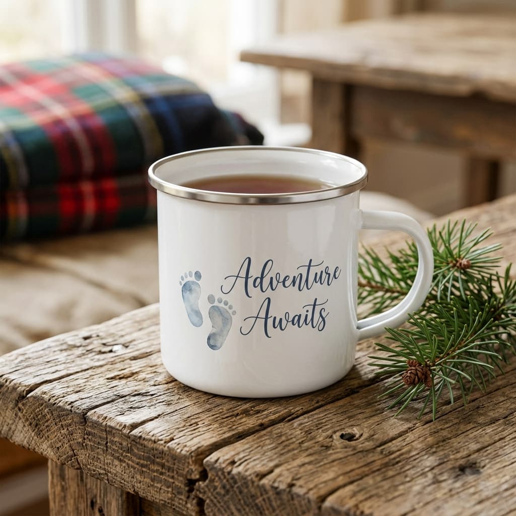 Enamel Camping Mug